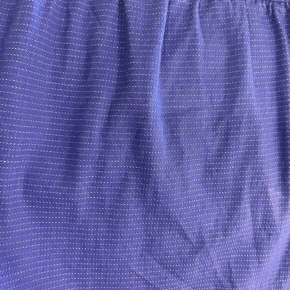 Volcom Blue & White Striped Double Breasted Collared Blazer size Medium - Picture 15 of 15